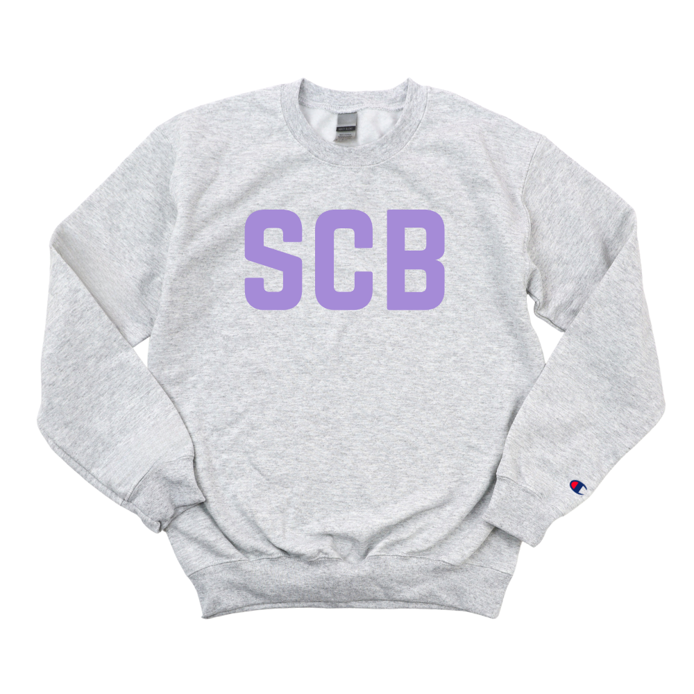 SCB LILAC CHAMPION CREWNECK
