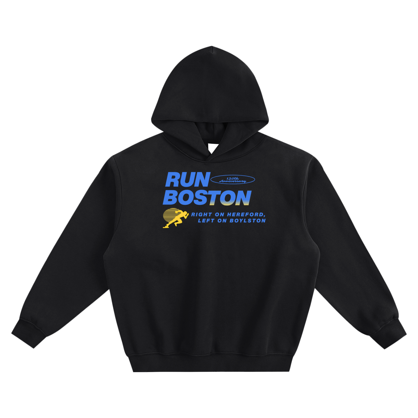 RIGHT ON HEREFORD FLEECED BOXY HOODIE