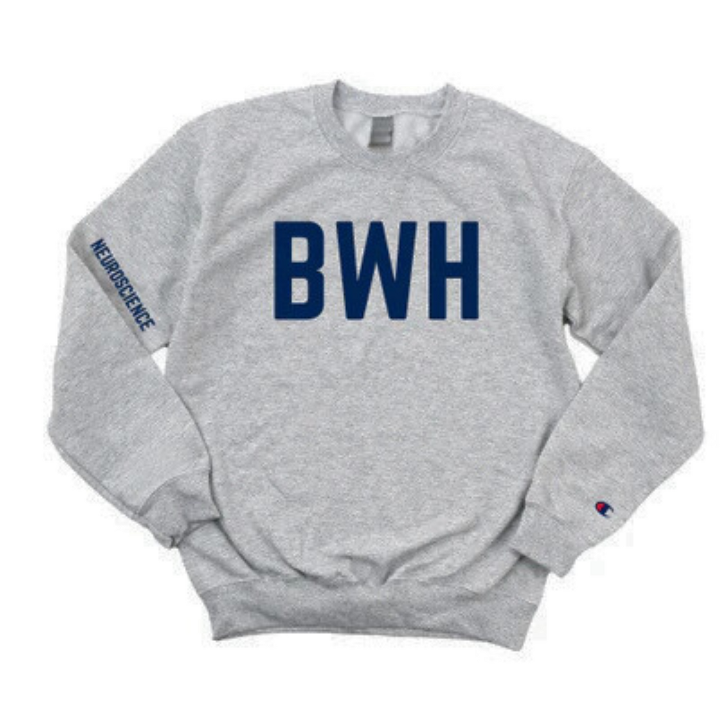 NAVY BWH RN NEUROSCIENCE CHAMPION CREWNECK - DARK GRAY