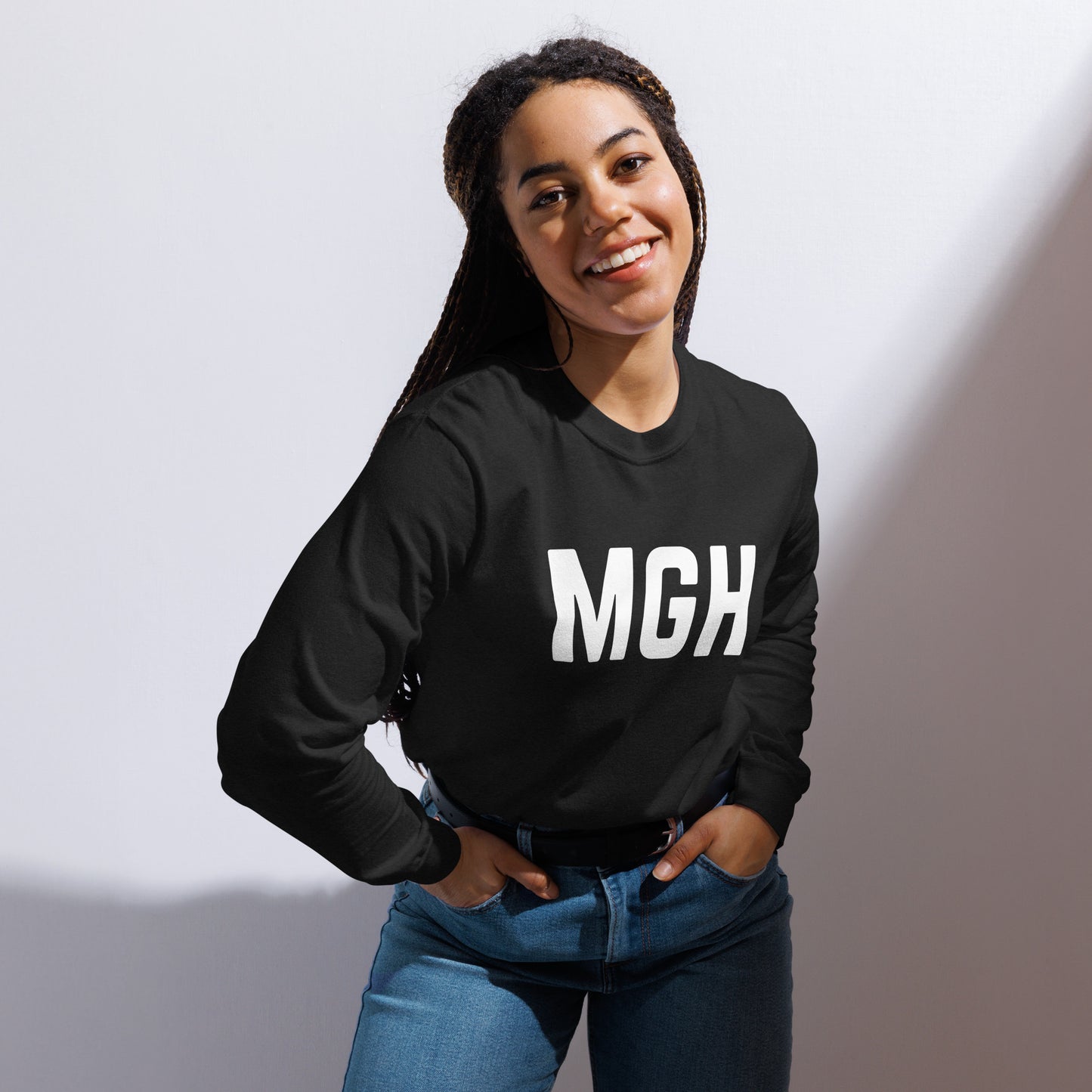MGH RN COMFORT COLORS LONG SLEEVE