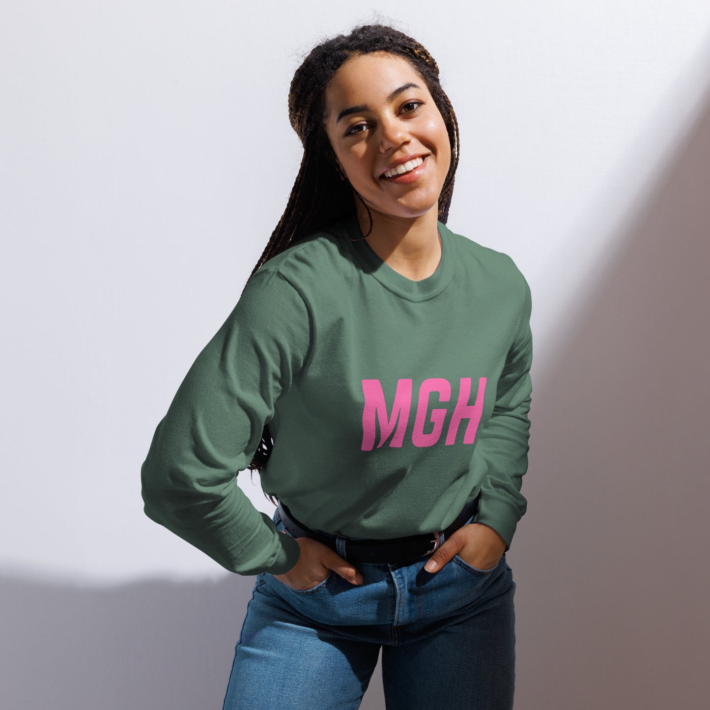 MGH ALL STAFF BREAST CANCER AWARENESS LONG SLEEVE