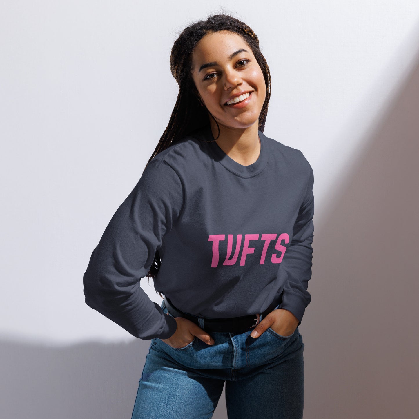 TUFTS ALL STAFF CANCER AWARENESS LONG SLEEVE