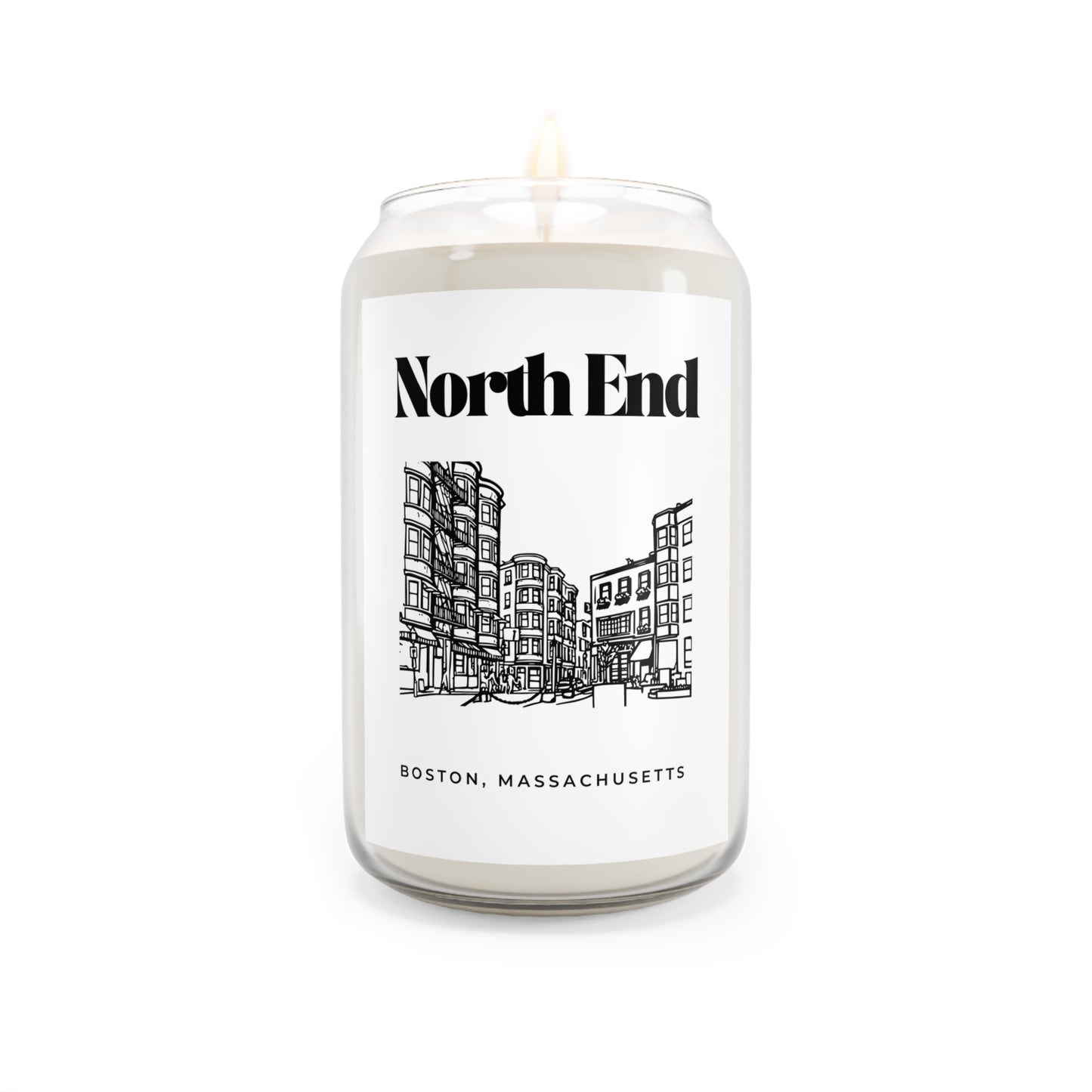 North End #4 Scented Soy Candle
