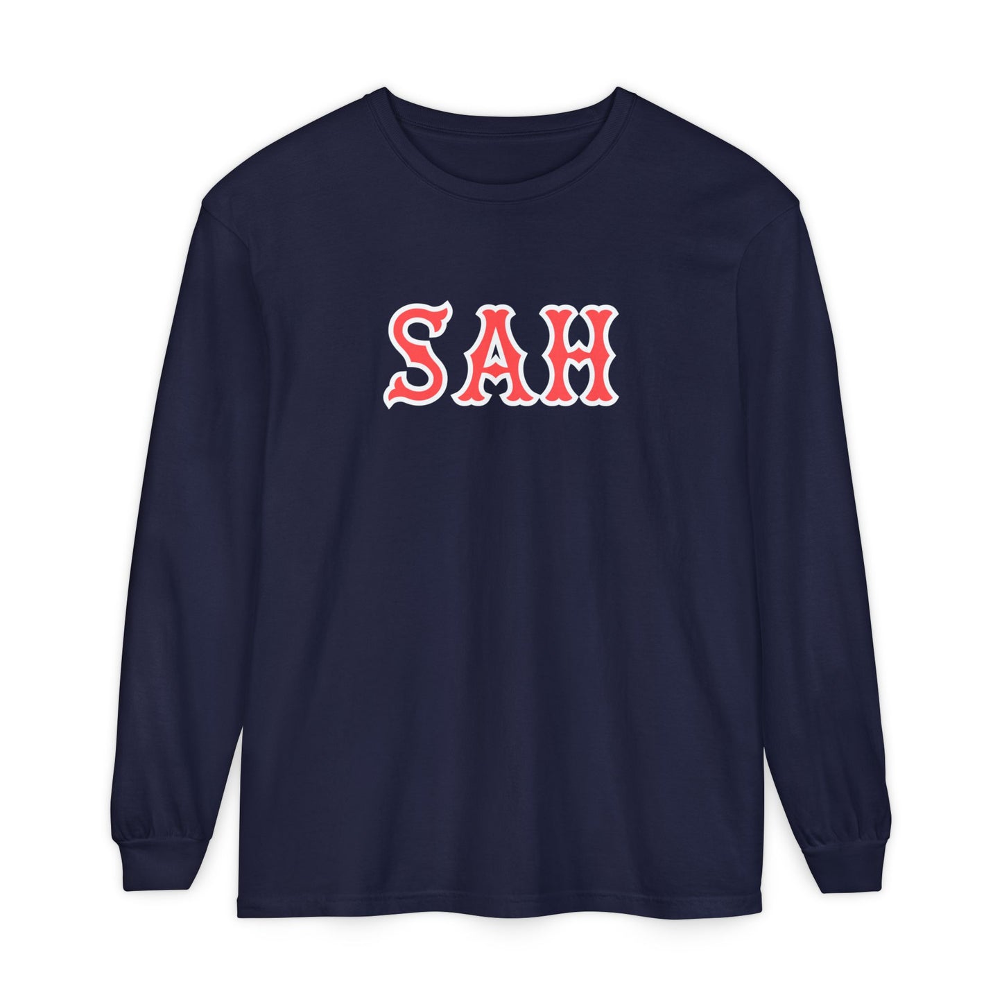 SAH SOX LETTERS LONG SLEEVE