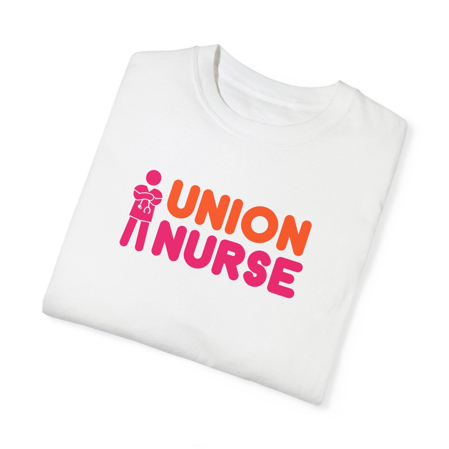 UNION NURSE COMFORT COLORS T SHIRT