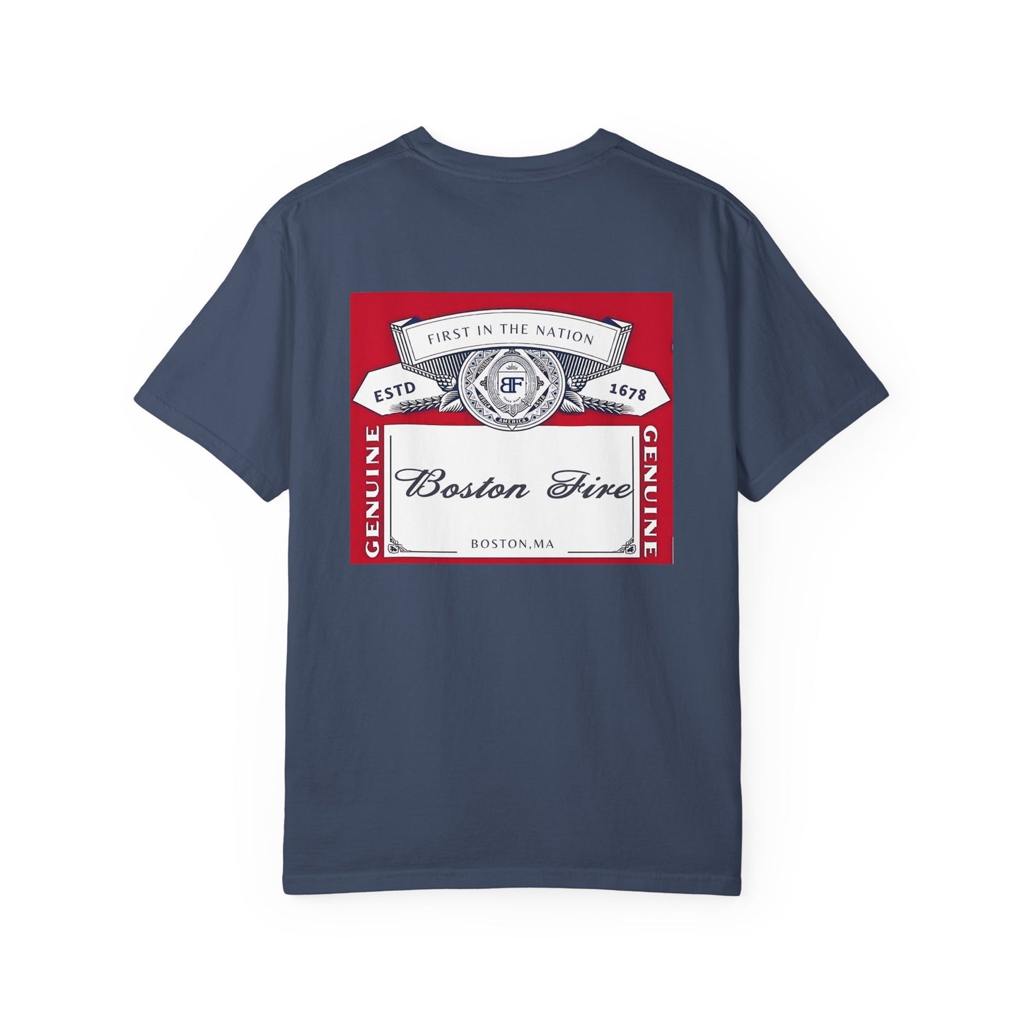 BOSTON FIRE CROWN LABEL T-SHIRT