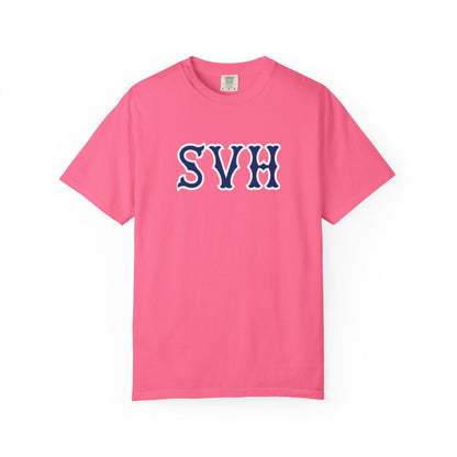 SVH NAVY SOX LETTERS TEE
