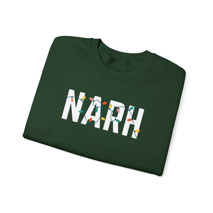 NARH HOLIDAY LIGHTS HEAVY BLEND CREWNECK
