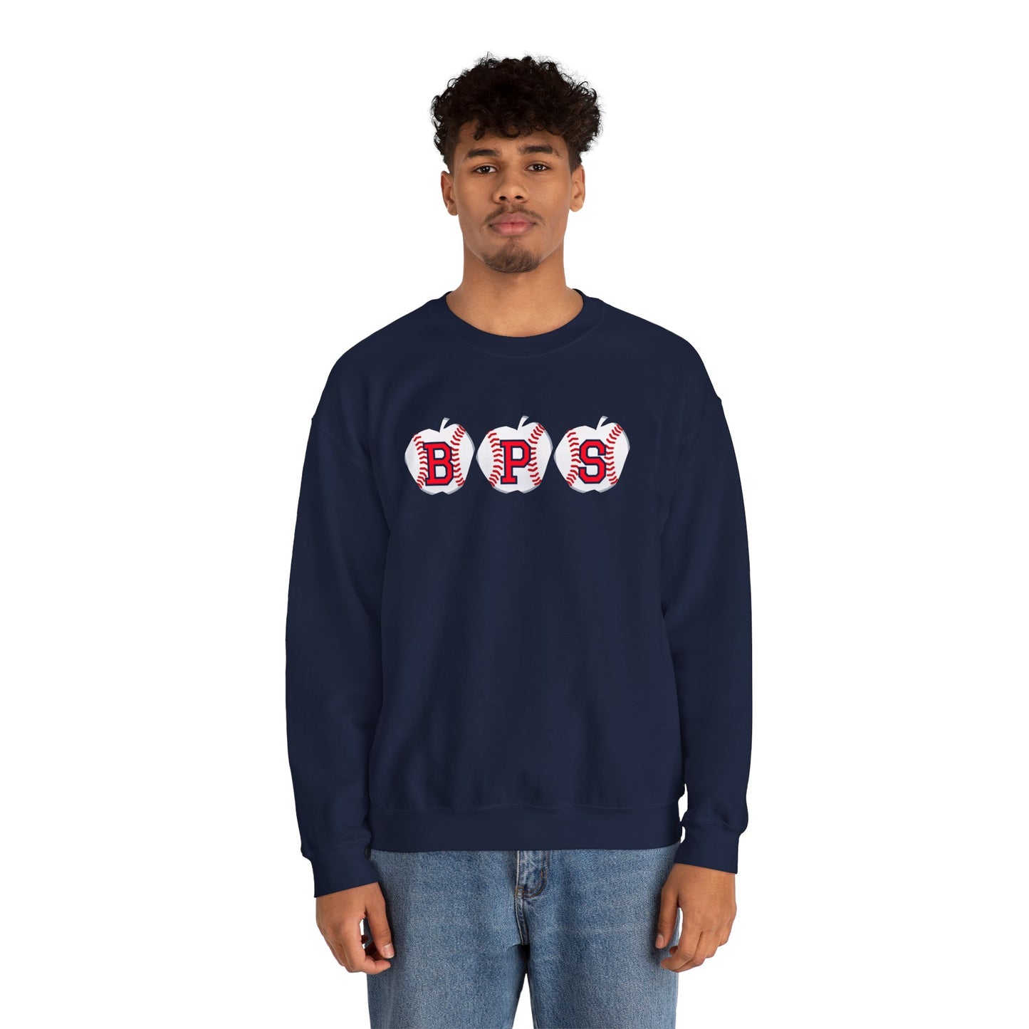 BPS APPLE GILDAN CREWNECK
