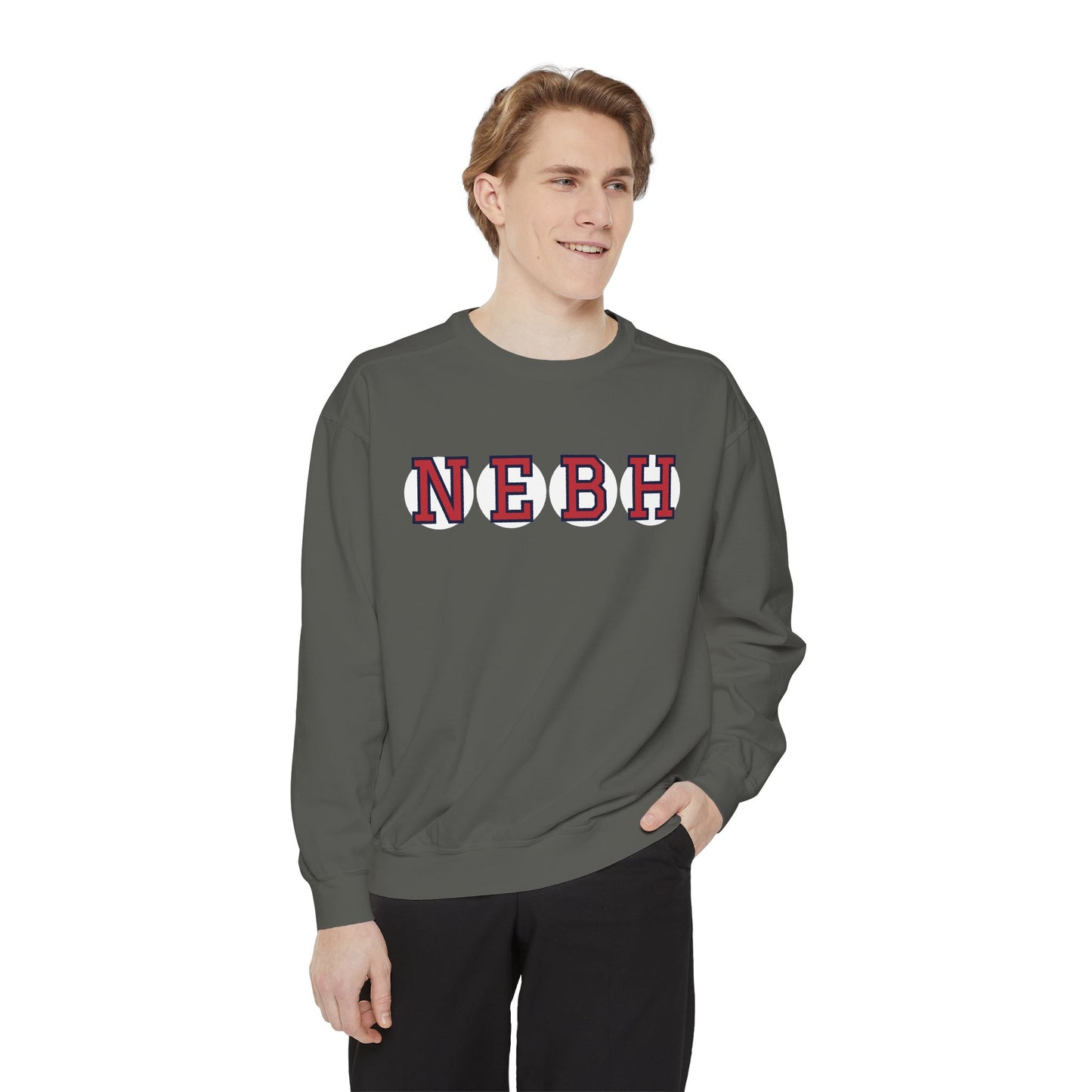 NEBH RETIRED SOX LETTERS CREWNECK