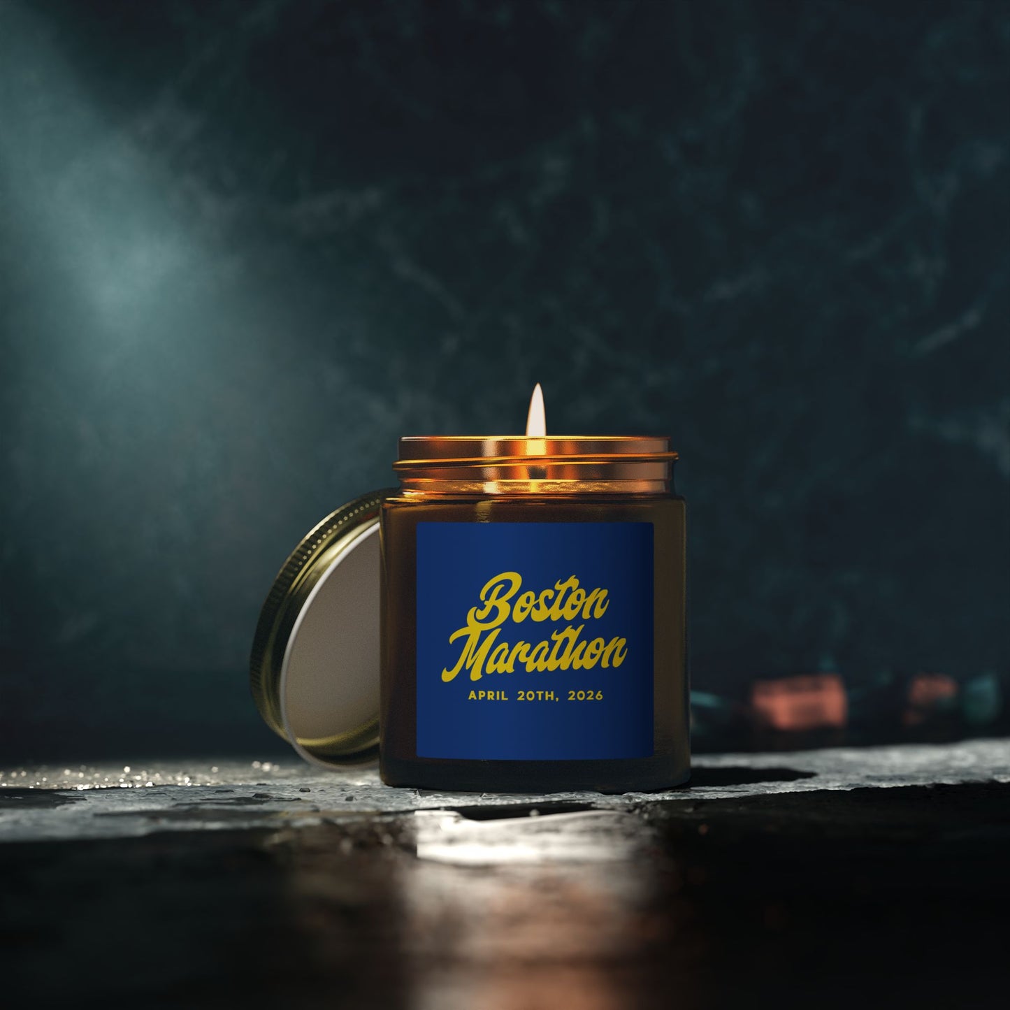 BOSTON MARATHON RETRO SCENTED CANDLE