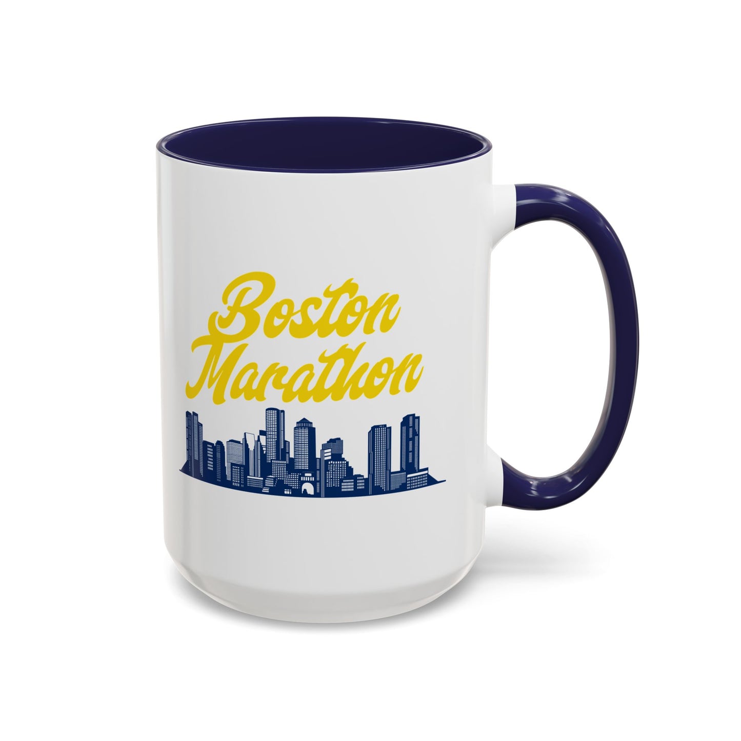 RETRO BOSTON MARATHON SKYLINE COFFEE MUG