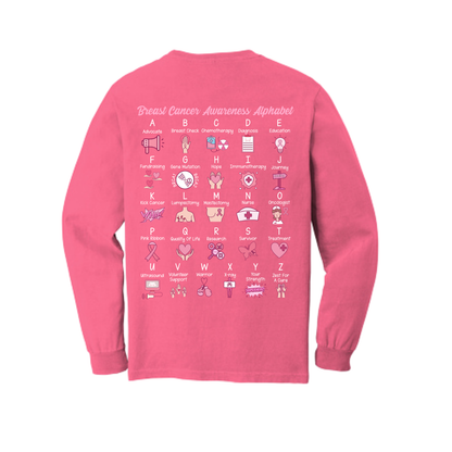BWH BREAST CANCER AWARENESS ALPHABET SHIRT