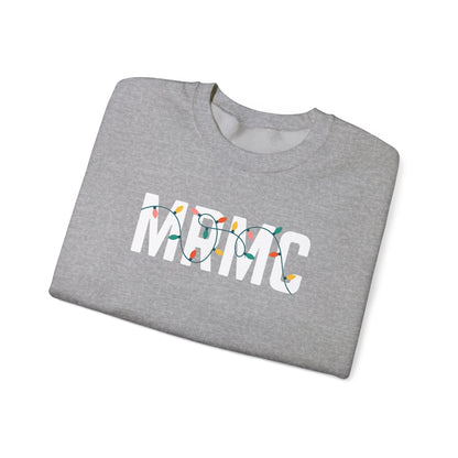 MRMC HOLIDAY LIGHTS HEAVY BLEND CREWNECK
