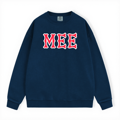 MEE SOX LETTERS CREWNECK