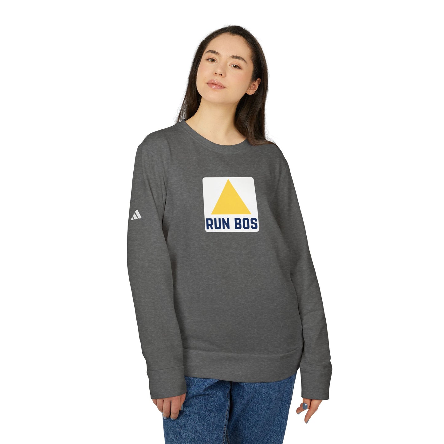 RUN BOS - BOSTON MARATHON ADIDAS CREWNECK