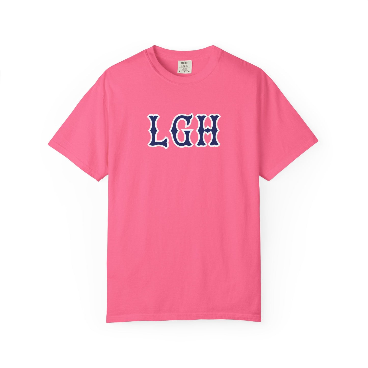 LGH NAVY SOX LETTERS TEE