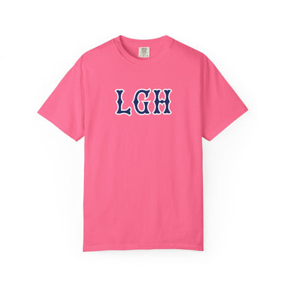 LGH NAVY SOX LETTERS TEE