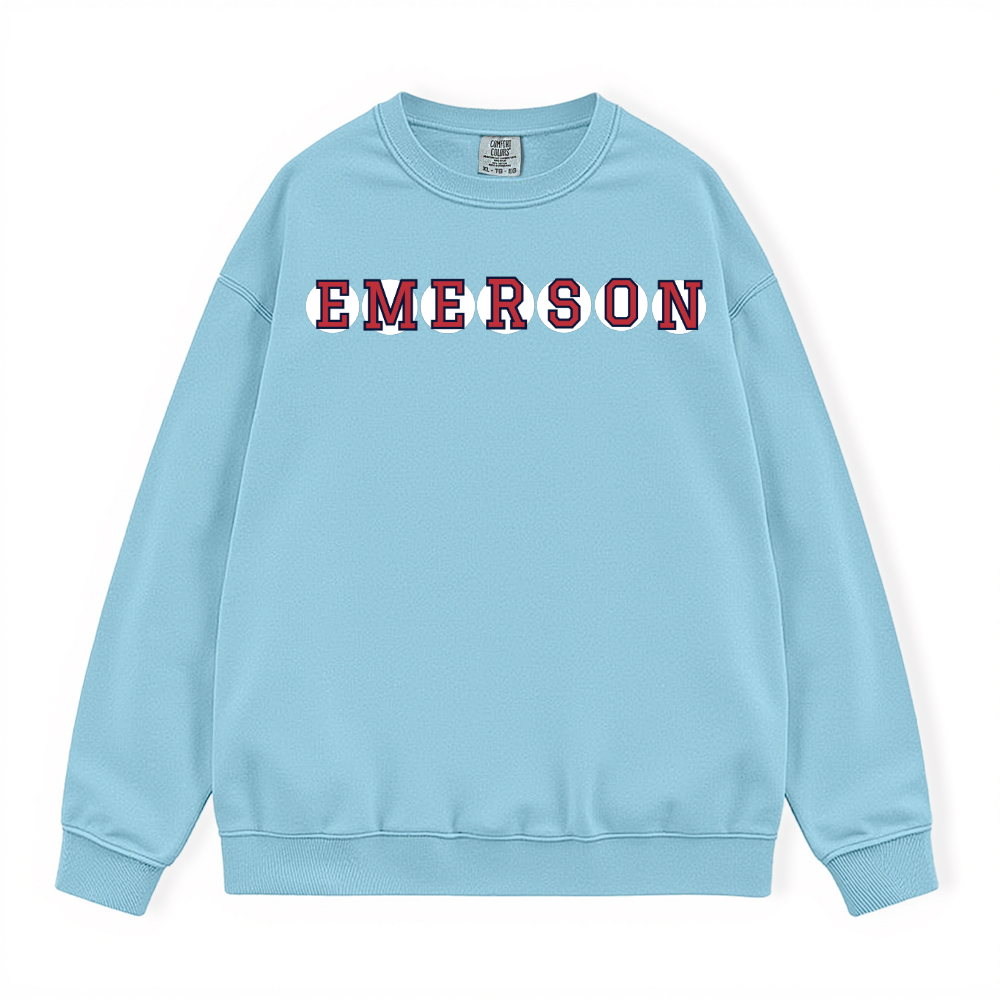 EMERSON RETIRED SOX LETTER CREWNECK