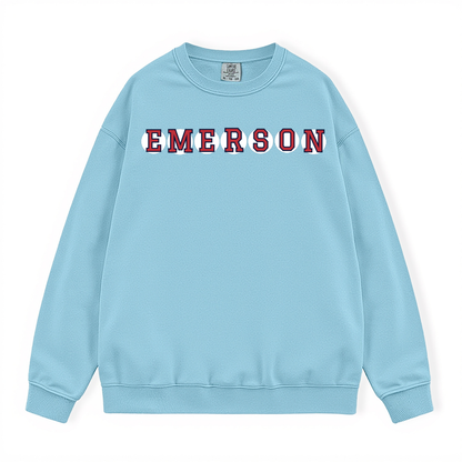 EMERSON RETIRED SOX LETTER CREWNECK