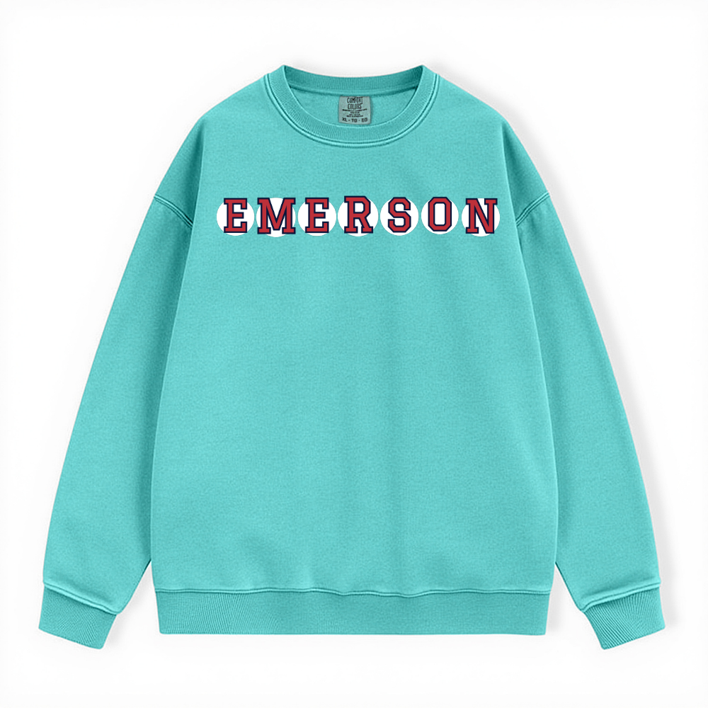 EMERSON RETIRED SOX LETTER CREWNECK