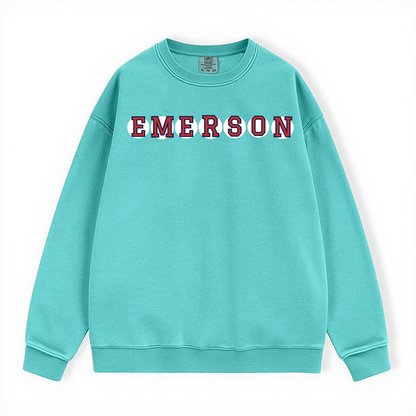 EMERSON RETIRED SOX LETTER CREWNECK