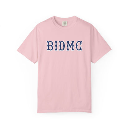 BIDMC NAVY SOX LETTERS TEE