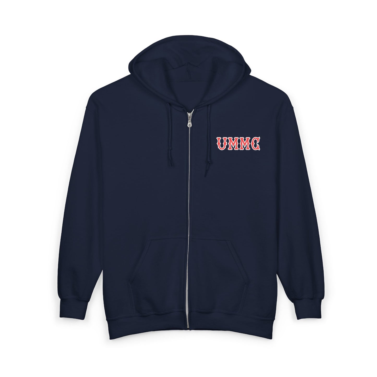 UMMC SOX LETTERS HEAVY BLEND FULL ZIP HOODIE