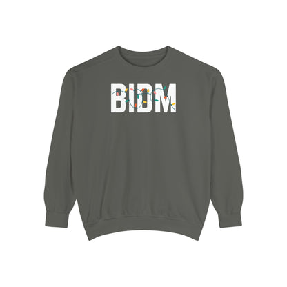 BIDM ALL STAFF HOLIDAY CREWNECK
