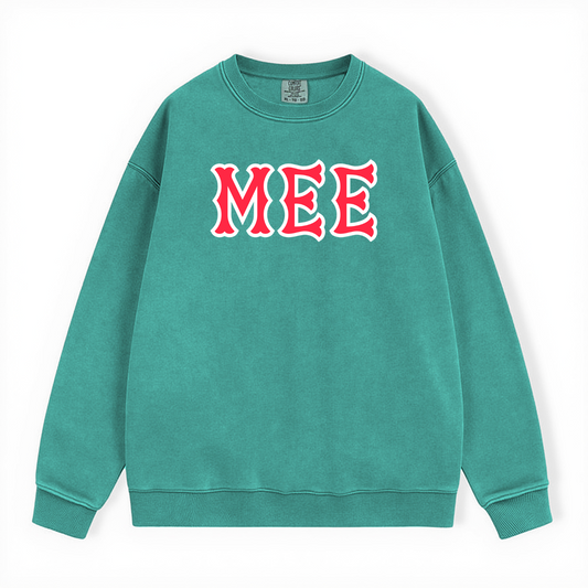 MEE SOX LETTERS CREWNECK