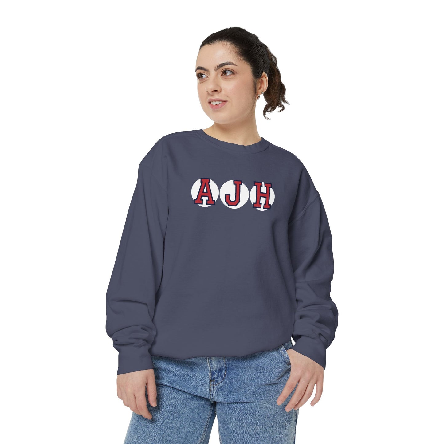 AJH RETIRED SOX LETTER CREWNECK