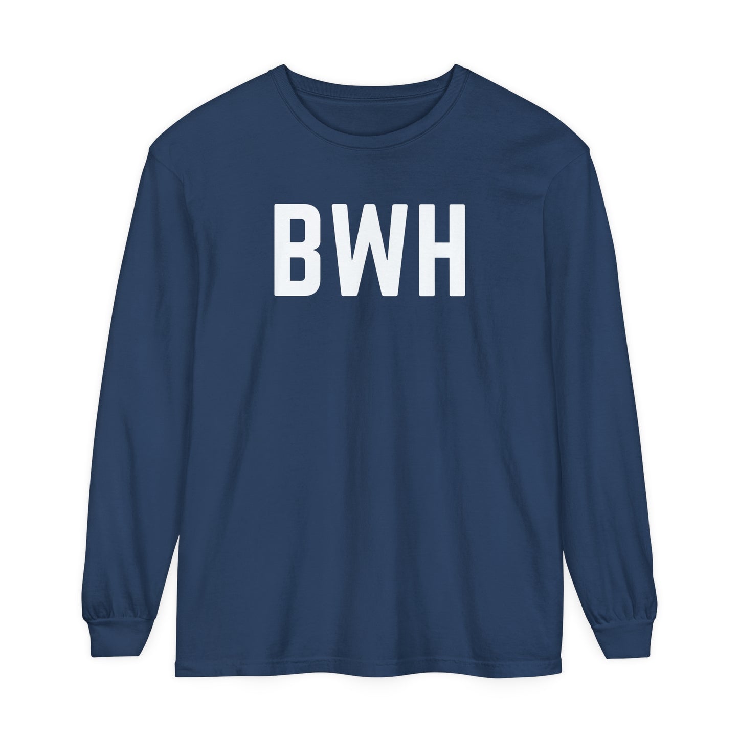 Unisex Garment-dyed Long Sleeve T-Shirt