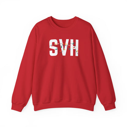 SVH HOLIDAY LIGHTS HEAVY BLEND CREWNECK