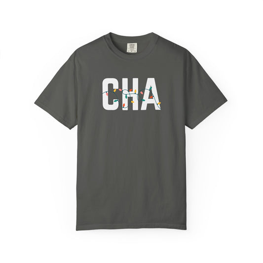 CHA HOLIDAY LIGHTS T-SHIRT