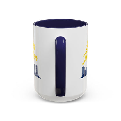 RETRO BOSTON MARATHON SKYLINE COFFEE MUG