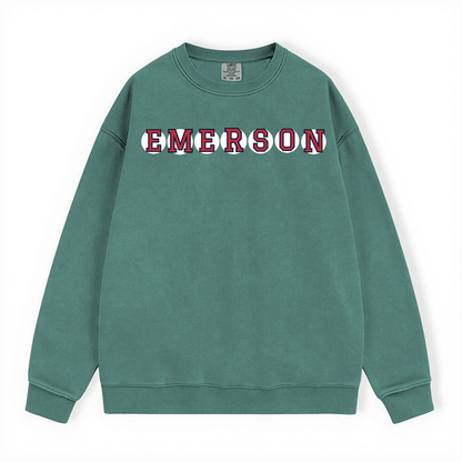 EMERSON RETIRED SOX LETTER CREWNECK