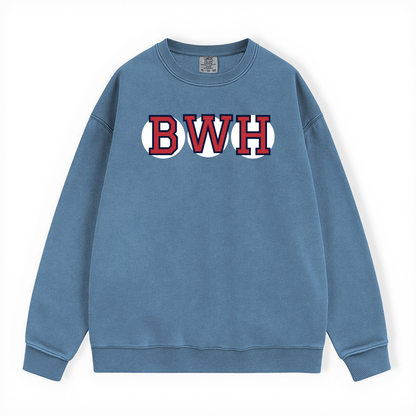 BWH RETIRED SOX LETTERS CREWNECK
