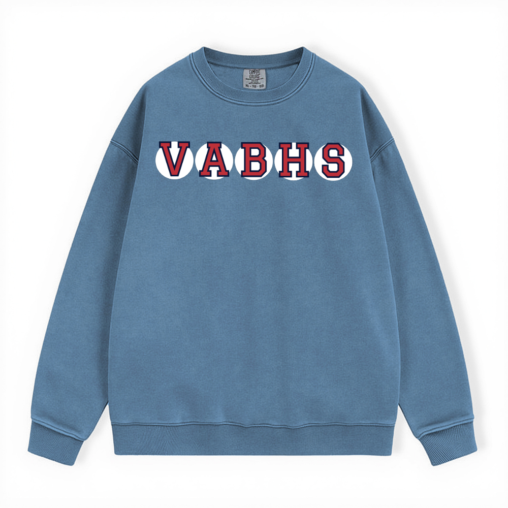 VABHS RETIRED SOX LETTER CREWNECK