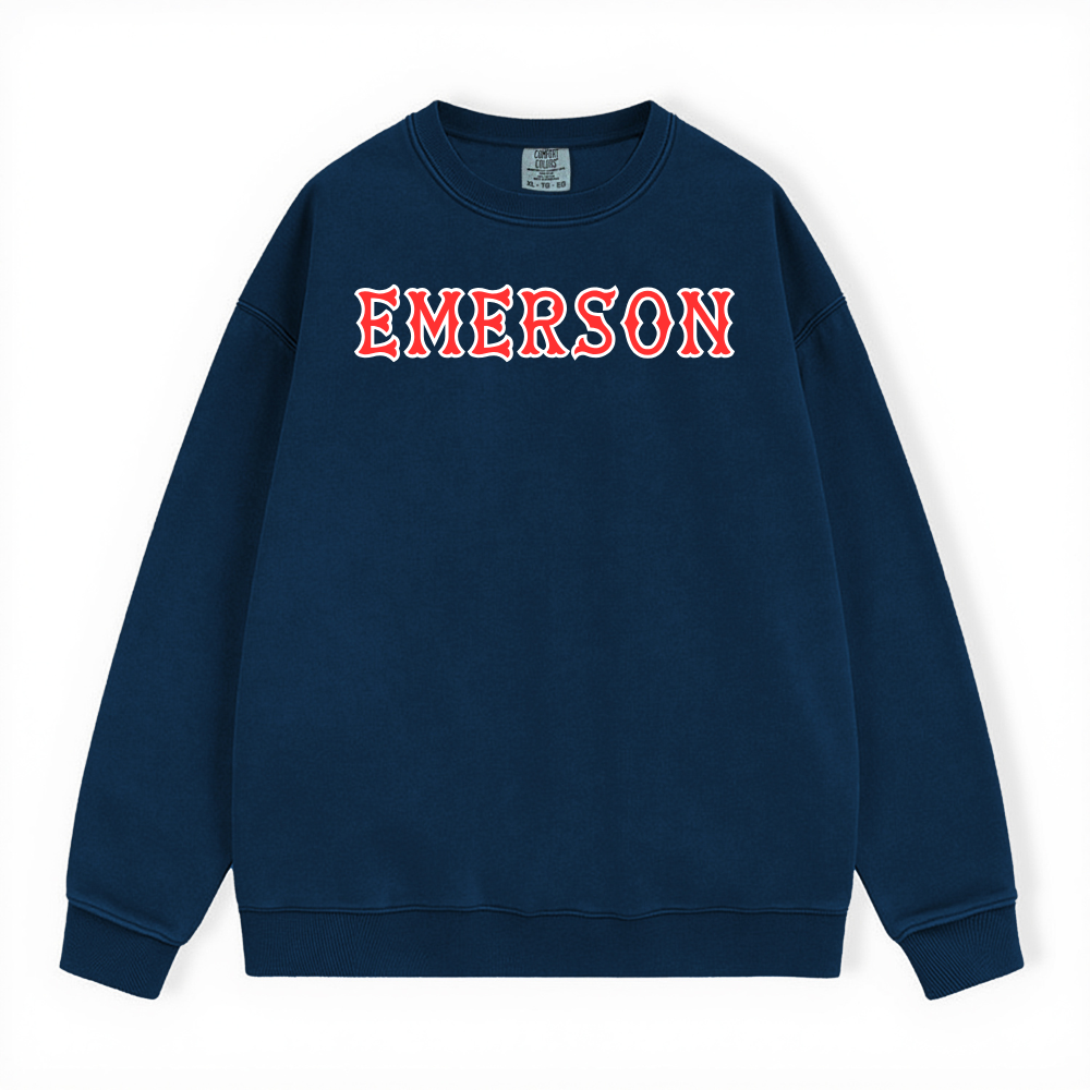 EMERSON SOX LETTERS LONG SLEEVE