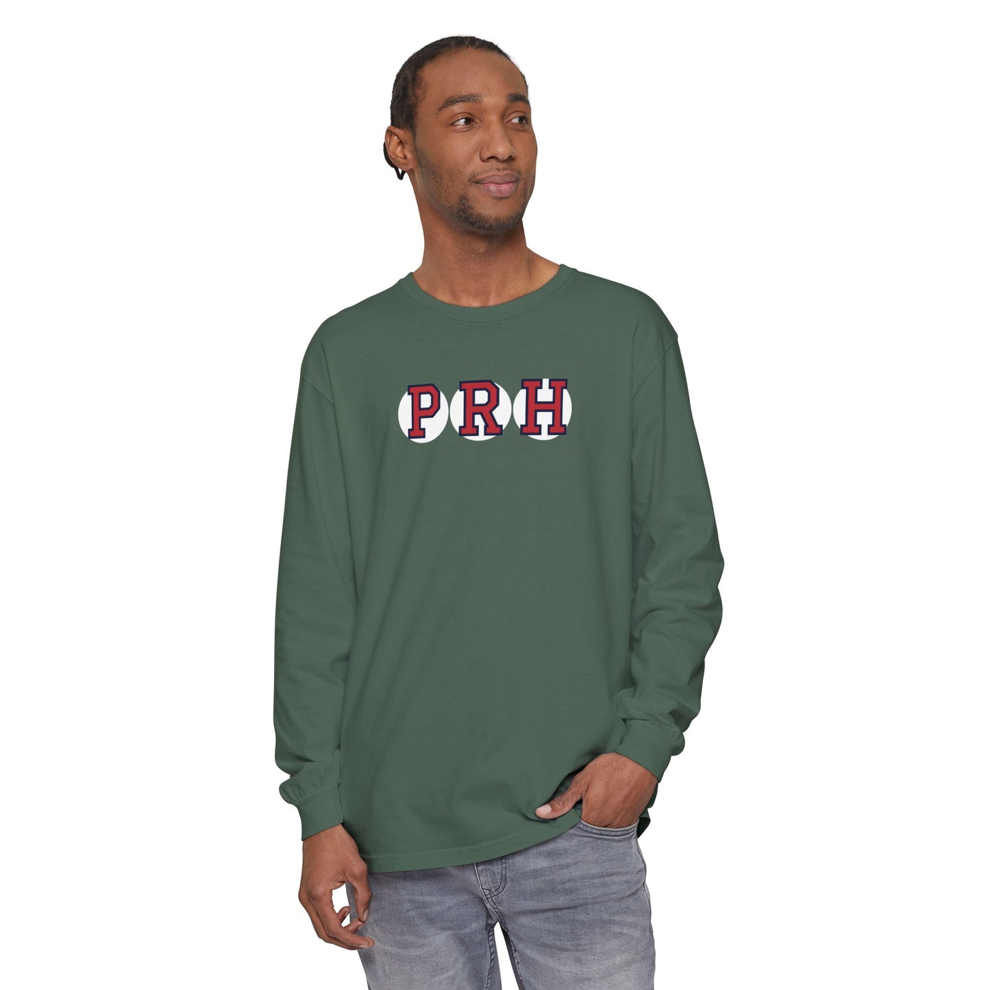 PRH RETIRED SOX LETTERS LONG SLEEVE