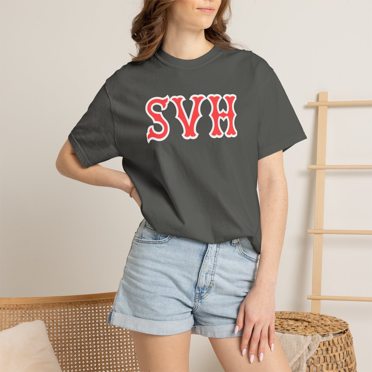 SVH SOX LETTERS TEE