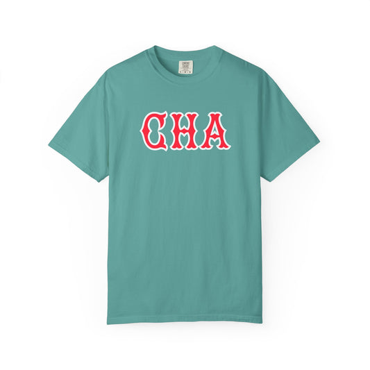 CHA SOX LETTERS TEE