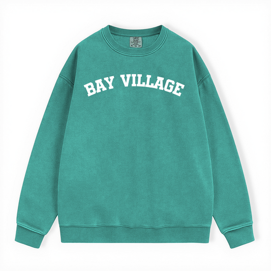 BAY VILLAGE COMFORT COLORS CREWNECK