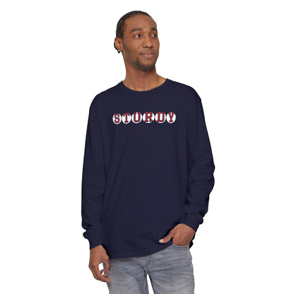 STURDY RETIRED SOX LETTERS LONG SLEEVE
