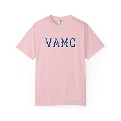 VAMC  NAVY SOX LETTERS TEE