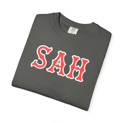 SAH SOX LETTERS TEE