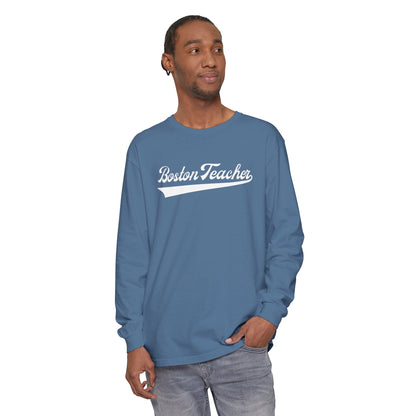 BOSTON TEACHER LONG SLEEVE SHIRT
