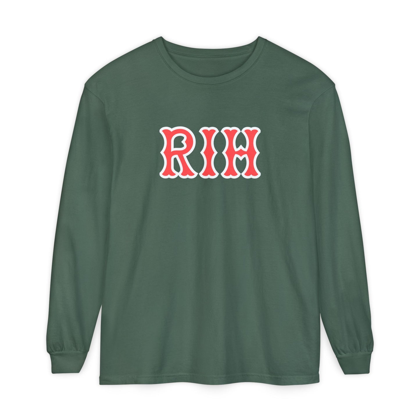 RIH SOX LETTERS LONG SLEEVE