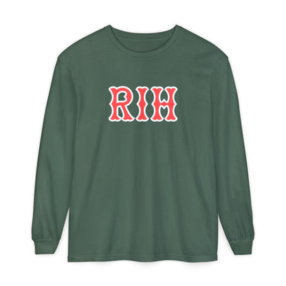 RIH SOX LETTERS LONG SLEEVE