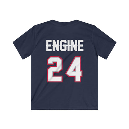 BFD RED ZONE - ENGINE 24 YOUTH T-SHIRT